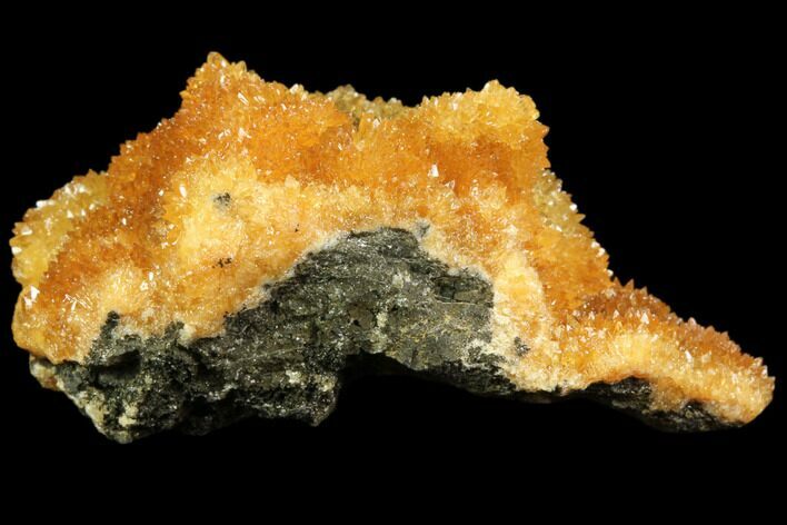 Intense Orange Calcite Crystals - Poland #80471